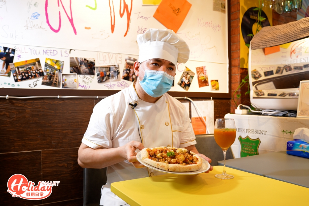 大廚Ema是阿根廷人,他創作不少中西合壁的菜式。