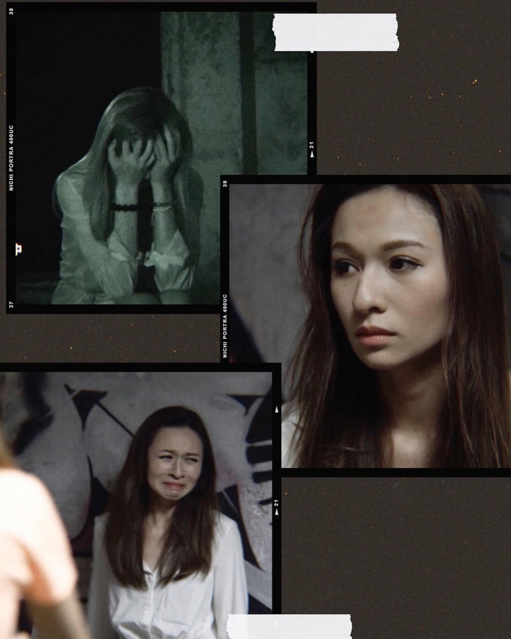 Denice曾在《鬼同你上位》中因疑似撞鬼最後中途退出節目~