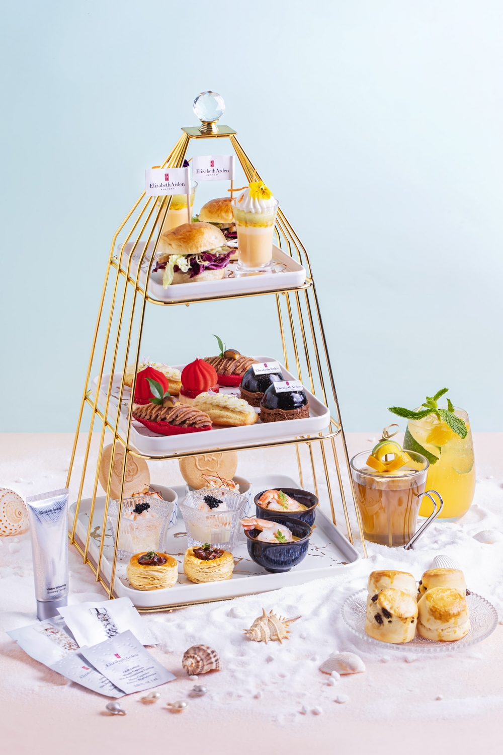 7月下午茶2022推介：「夏日鑽白の魅」下午茶