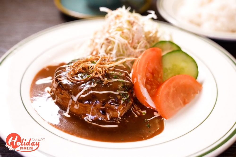 日式漢堡扒亦別具人氣。