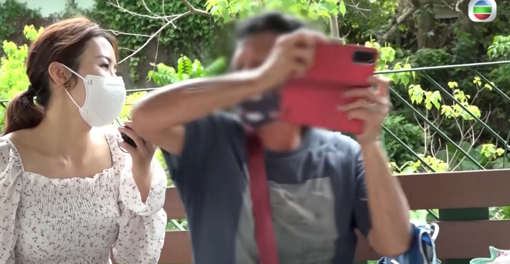 利穎怡上月採訪美孚新邨「老鼠屋」事件被襲。