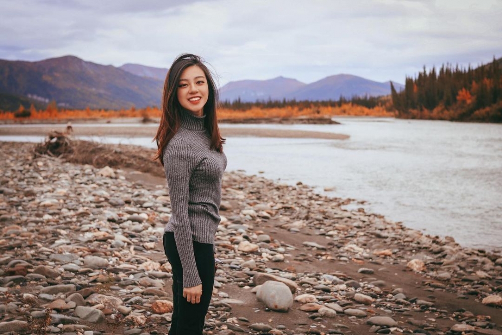 Cecca在IG分享很多在外國的靚相~