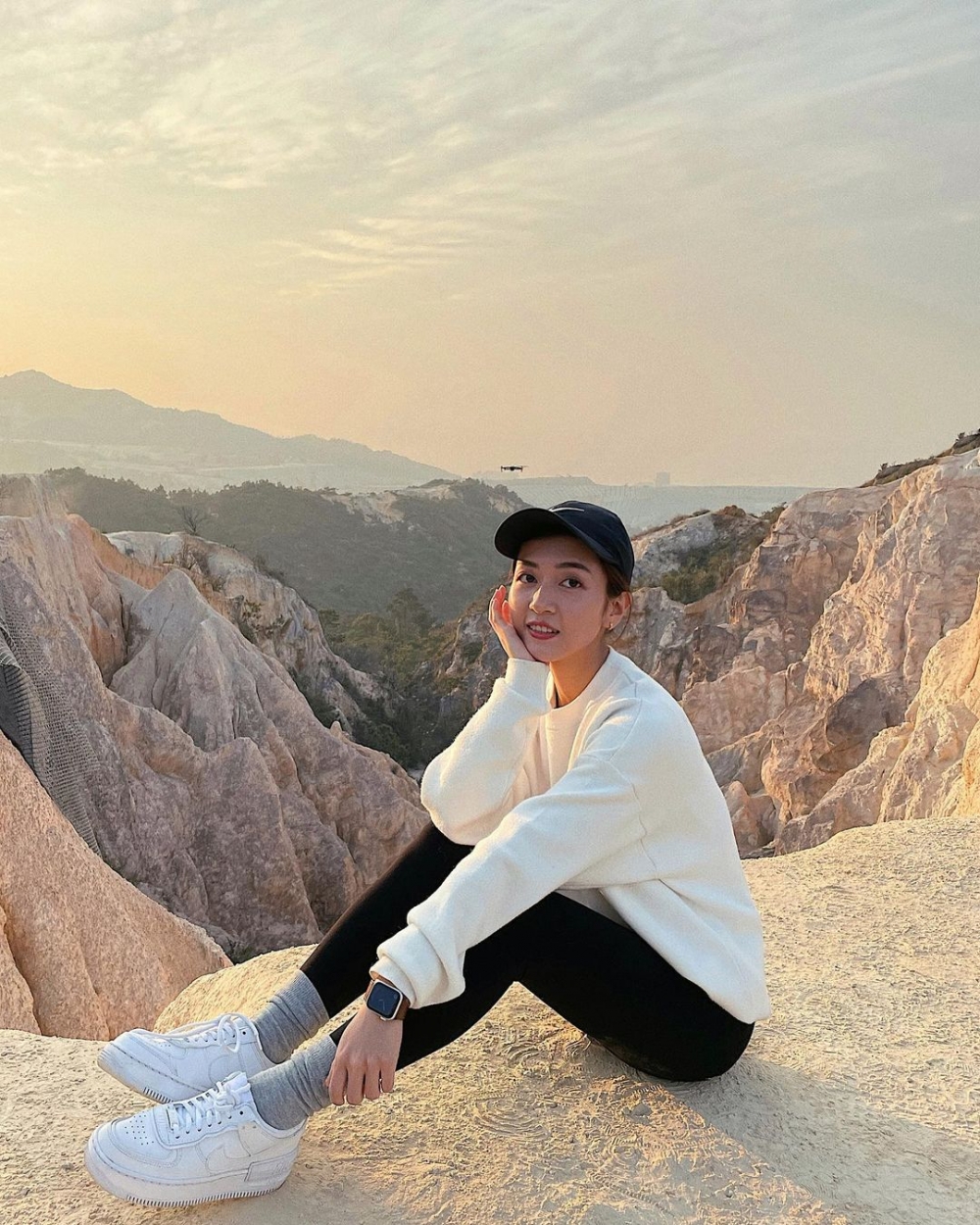 除了行山,Robin亦經常會健身~