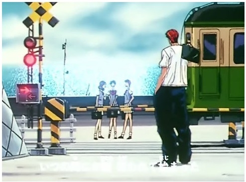 鎌倉高校前車站是經典動畫《男兒當入樽》的取景地點。