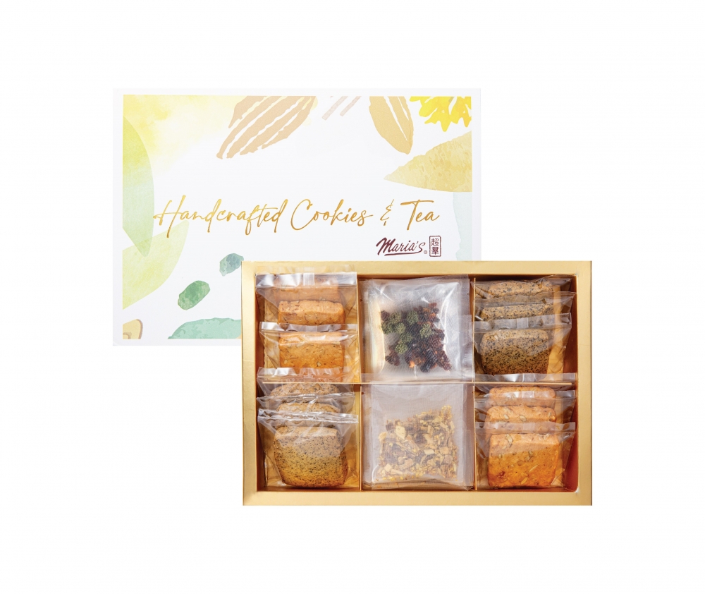 手工曲奇 · 茗茶禮盒。