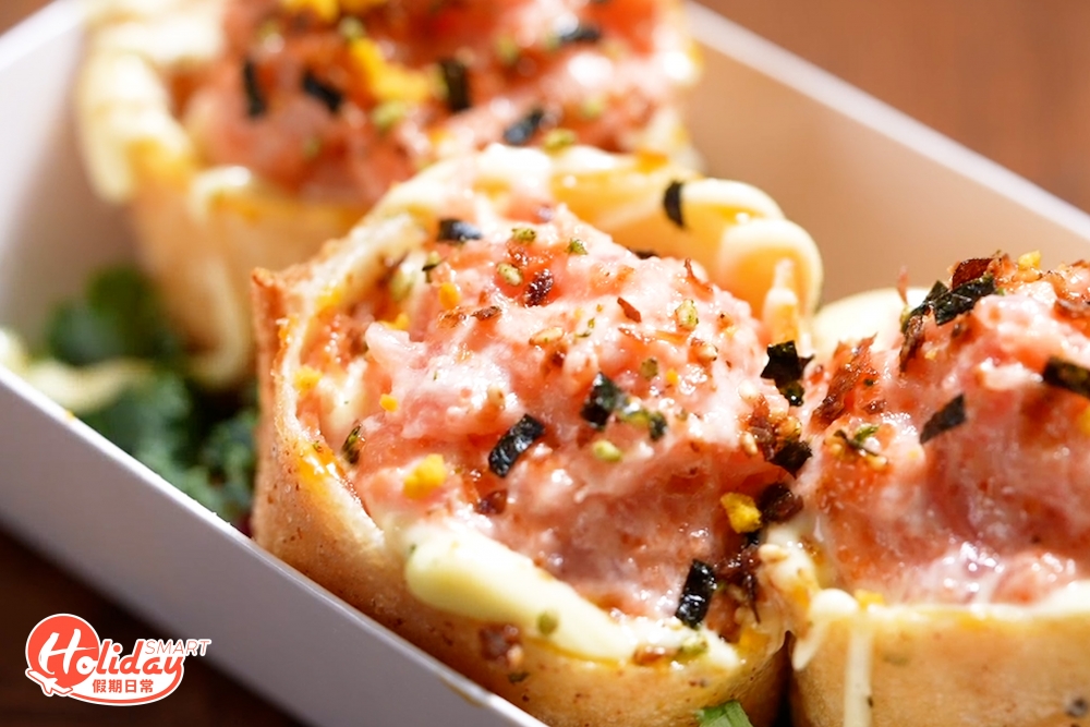 最受歡迎口味是吞拿魚蓉，足料魚蓉啖啖清新也不會過膩！