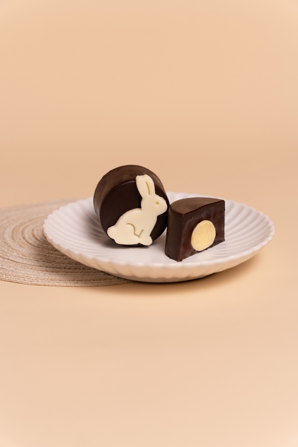 檸檬吉士黑朱古力脆莎月餅。