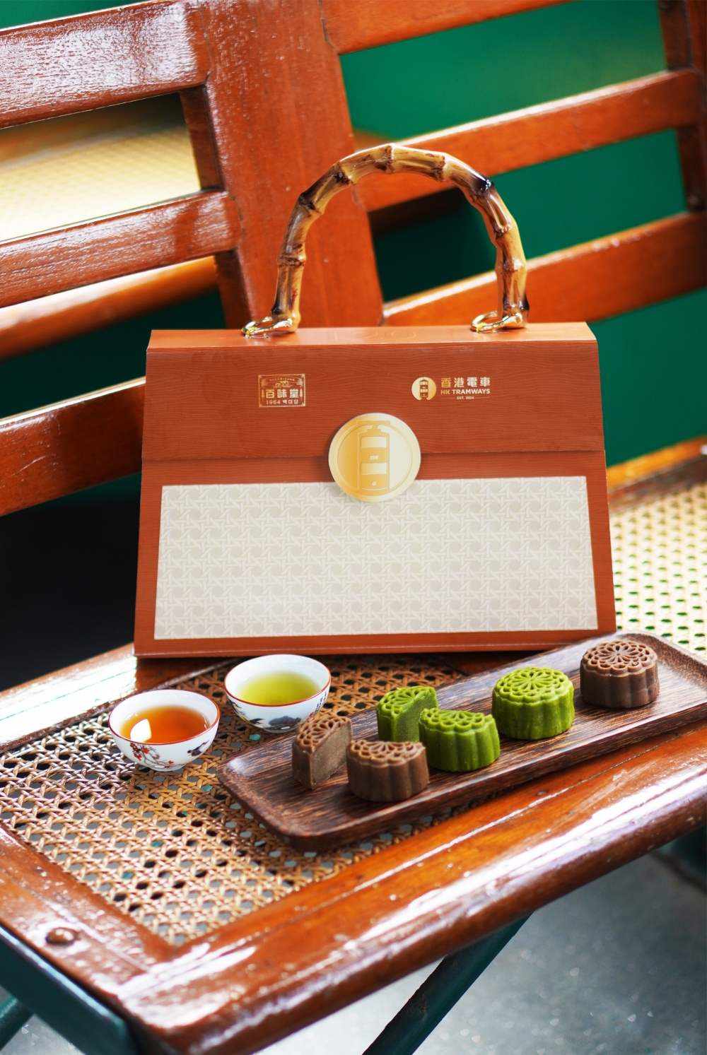 打造成手袋的月餅包裝盒！