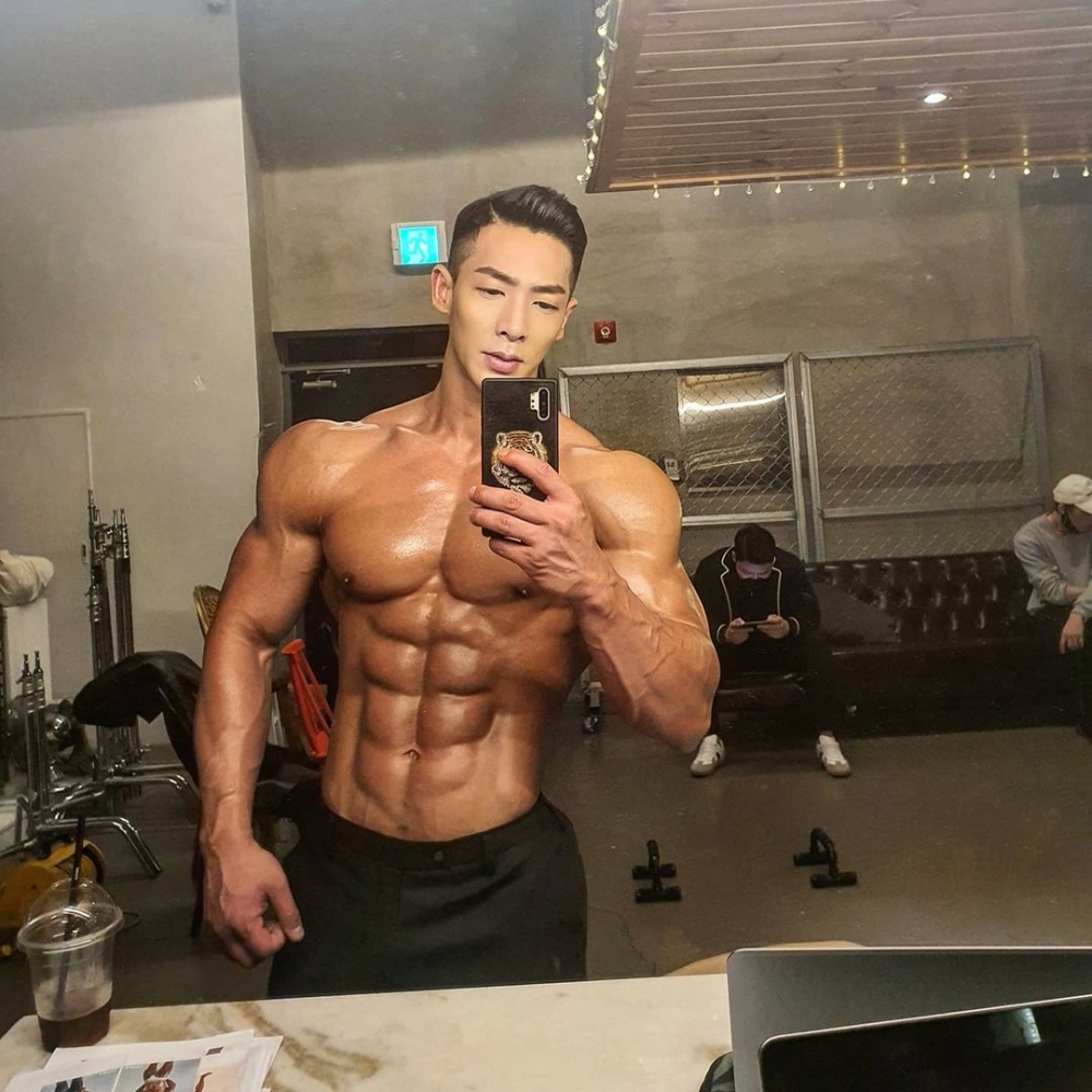 梁浩錫曾獲得多個健身比賽的冠軍!