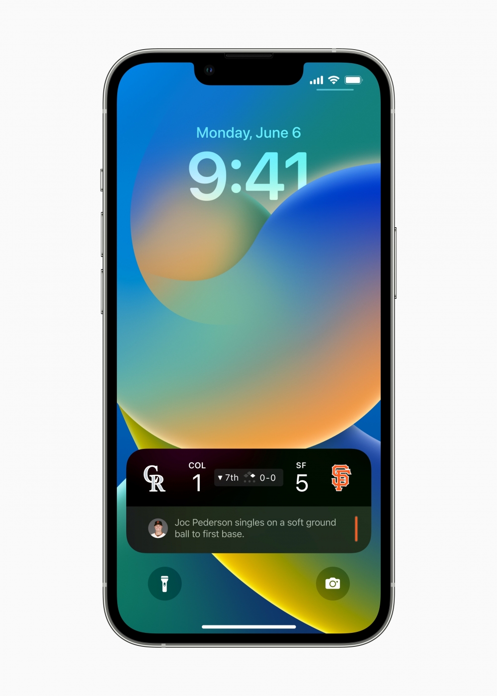 「即時動態」可直接在鎖定畫面查看~