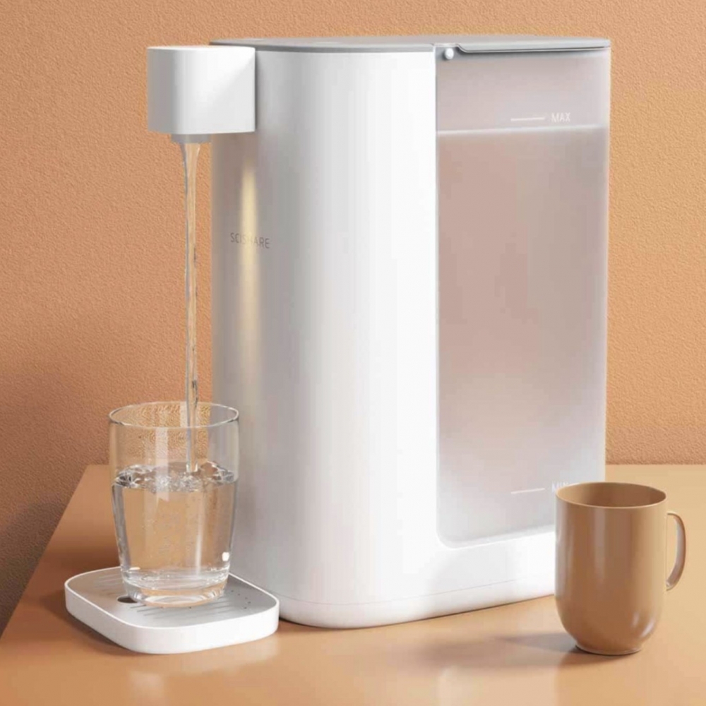 即熱式家用小型飲水機：完美解決翻煲水問題，仲備有4段水溫同出水量，超方便！
