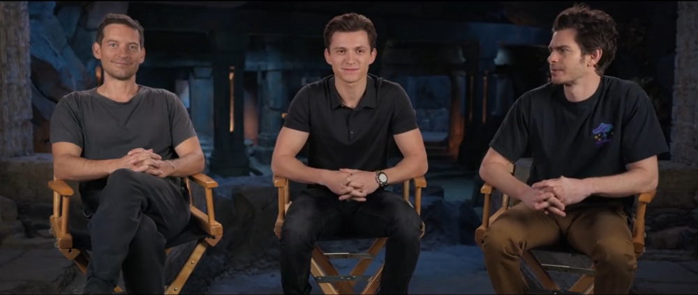 三代蜘蛛俠重聚同框！