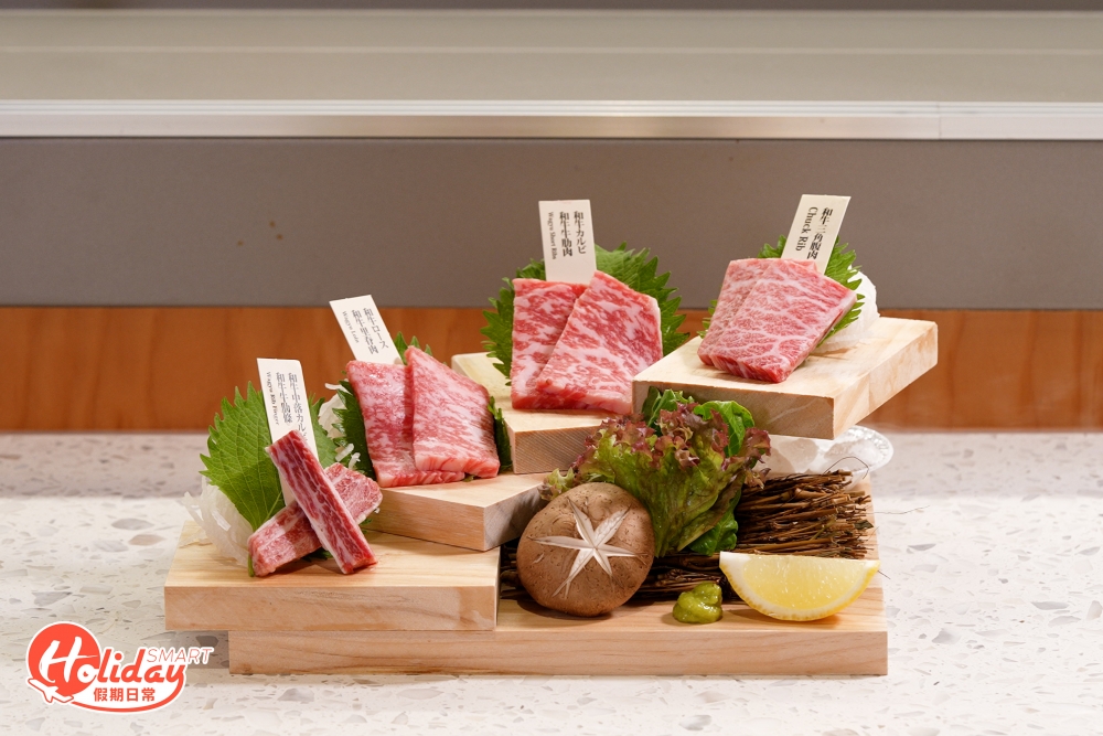 燒肉店提供4款任食和牛放題套餐,最平$298起即可100分鐘或120分鐘內歎日本和牛、海鮮、蔬菜及沙律小食等。
