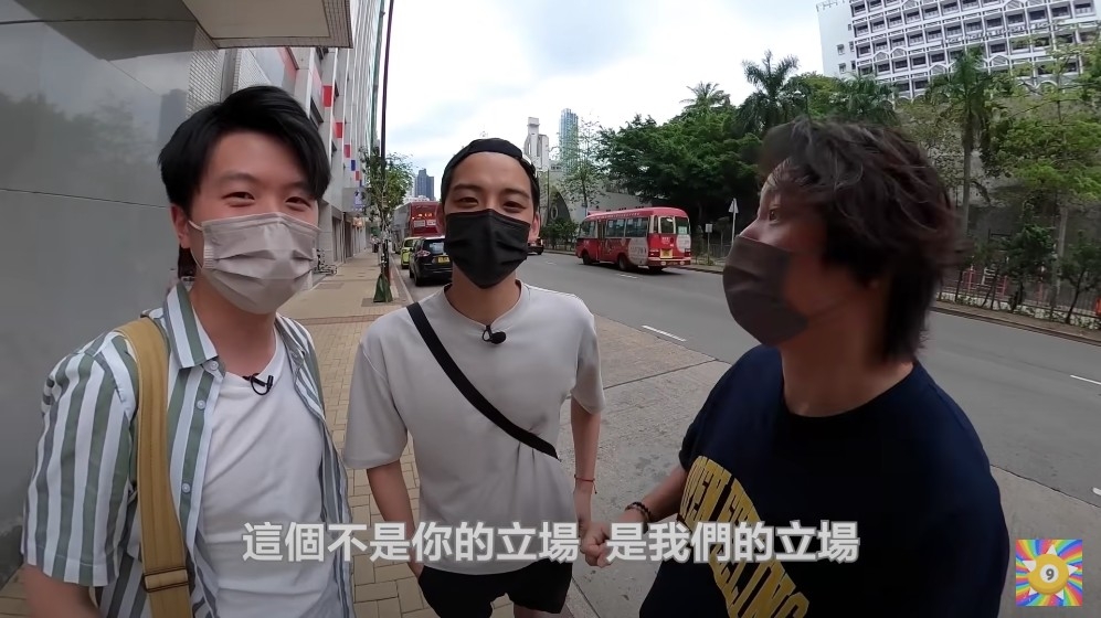 余德丞現身YouTube頻道「9BoThew 膠保廢」。