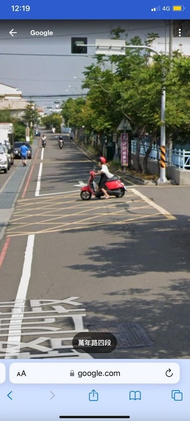 樓主無意中喺Google map發現嫲嫲嘅身影！