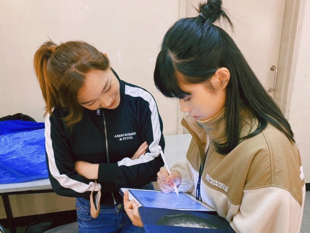 Maggie擁有相當高的藝術天份~