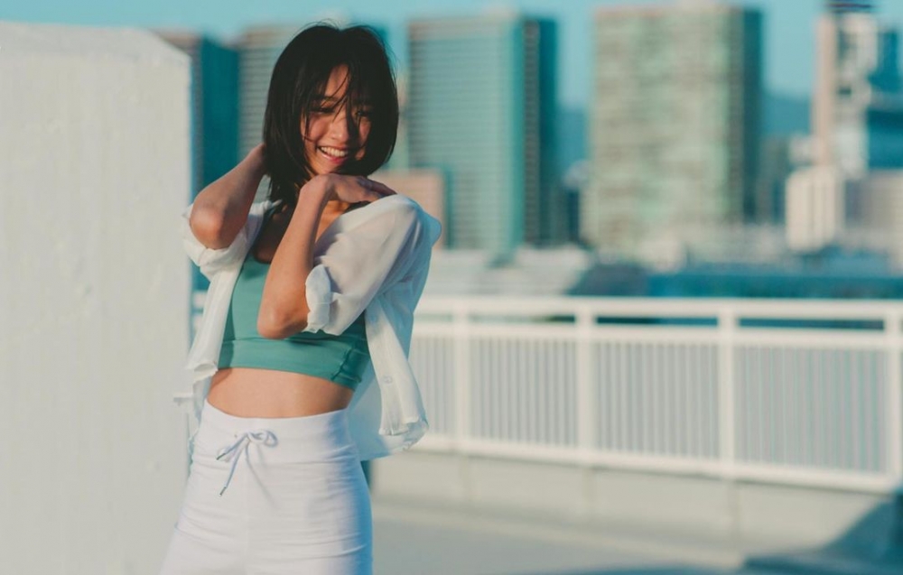 Natalie在衛生巾廣告中表演舞技~