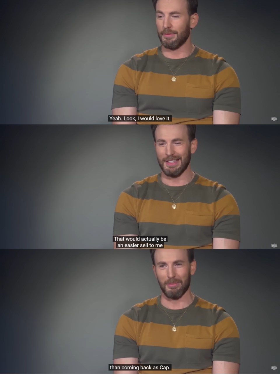 Chris Evans在《MTV News》訪問透露非常樂意再次出演「霹靂火」！