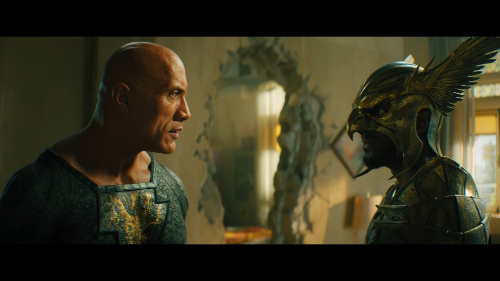 《黑亞當》主要著重於黑亞當和美國正義協會的英雄們之間的劇情~