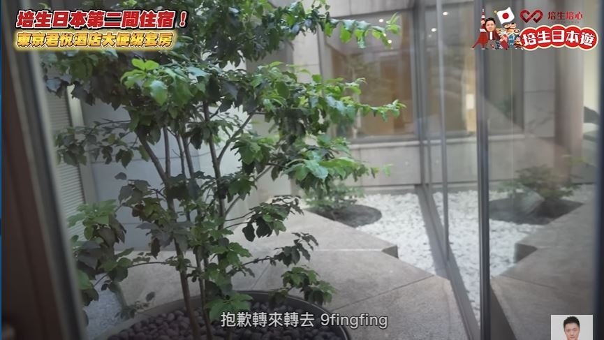 另一邊係小庭院