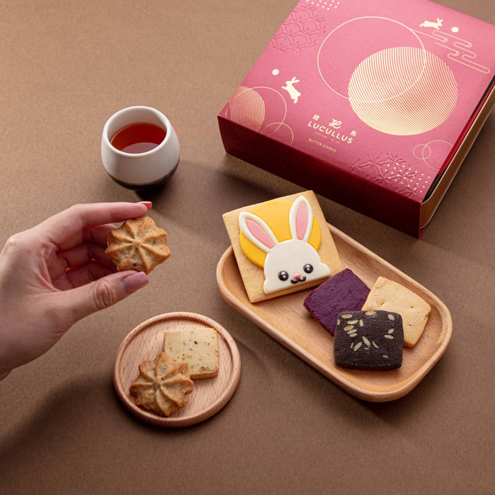 玉兔星空雜錦牛油曲奇禮罐