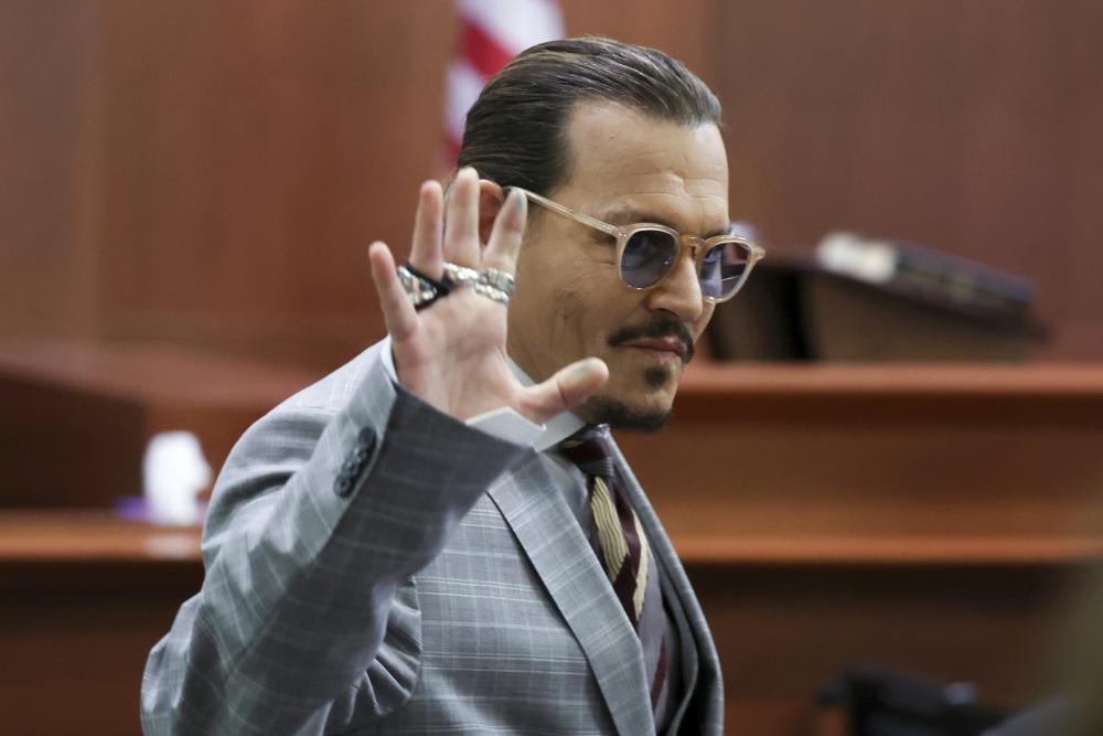 Johnny Depp上月獲判勝訴。
