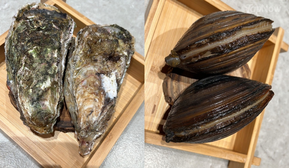 奉送生猛活北寄貝或岩蠔～