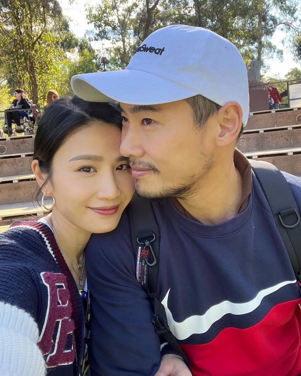 2018年,Coffee 與圈外人翟志榮結婚