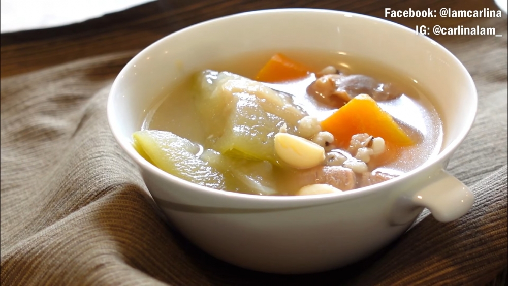 夏天湯水推介:冬瓜薏米湯