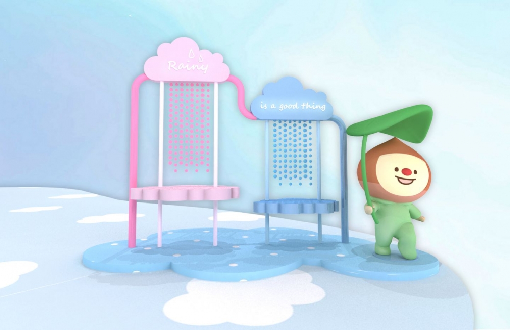 MARONI 雨中漫步。