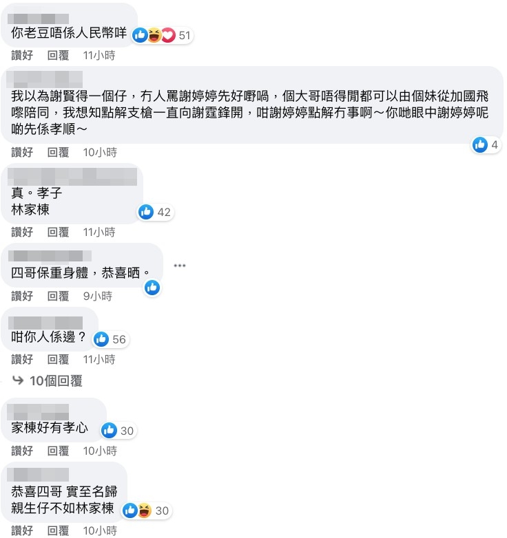 網民暗指林家棟更似謝賢親生仔