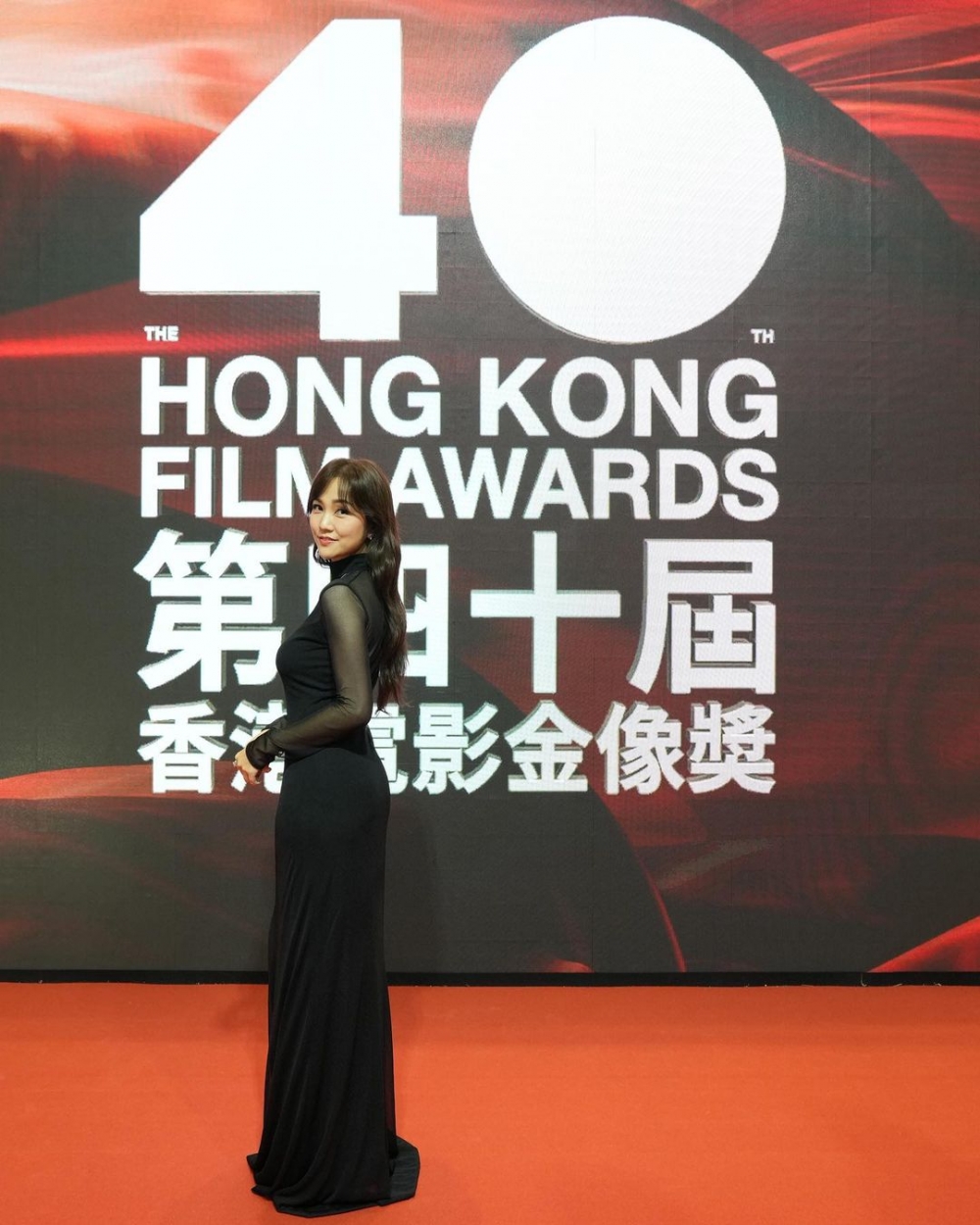 謝安琪早前出席《第40屆香港電影金像獎》做頒獎嘉賓