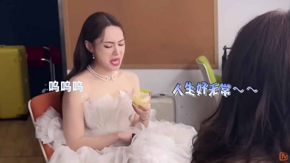 阿嬌為瘦身要忍口只能食粟米