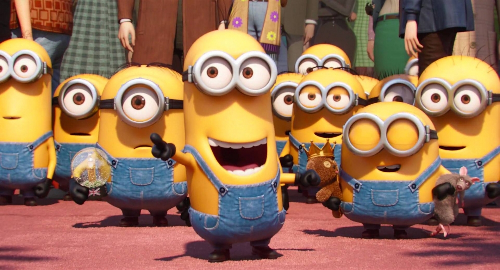 所有的Minions只有5種髮型~