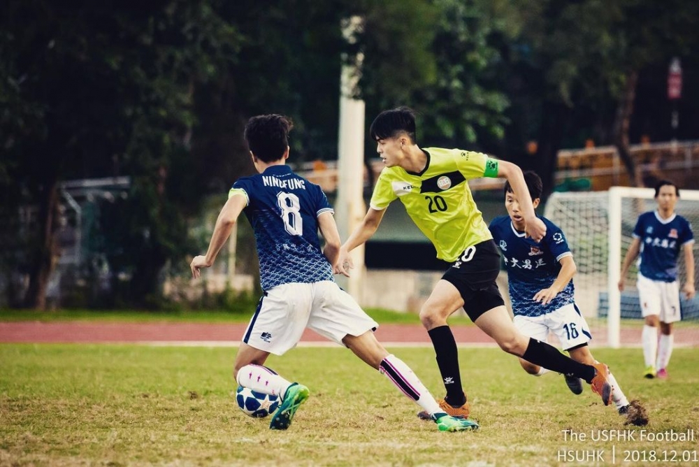 林嘉宏平時熱愛運動,尤其多次分享踢足球的照片!