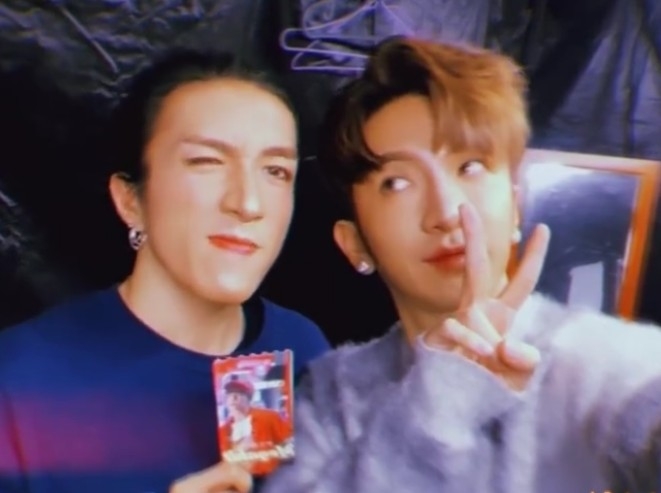 阿Mo經常都同Anson Lo合作，二人識於微時，關係超好！