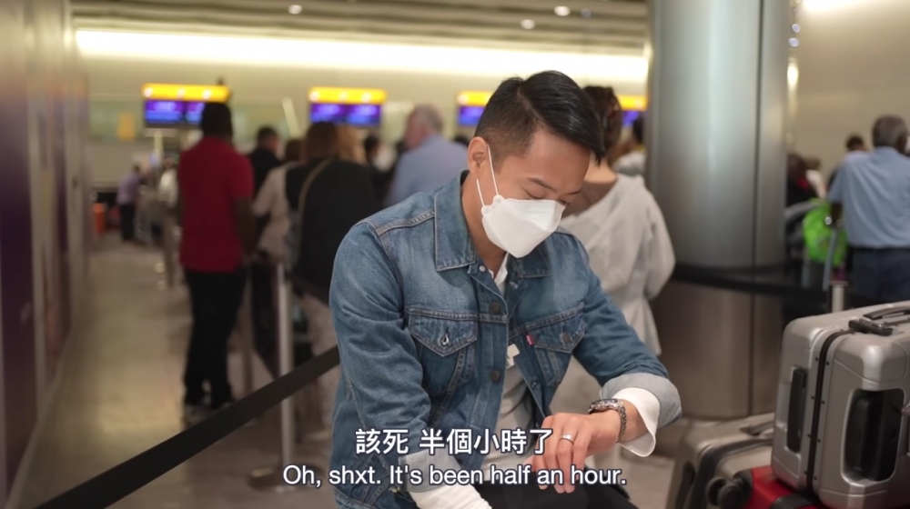 陳智燊排咗成10分鐘，條隊只係郁咗少少。