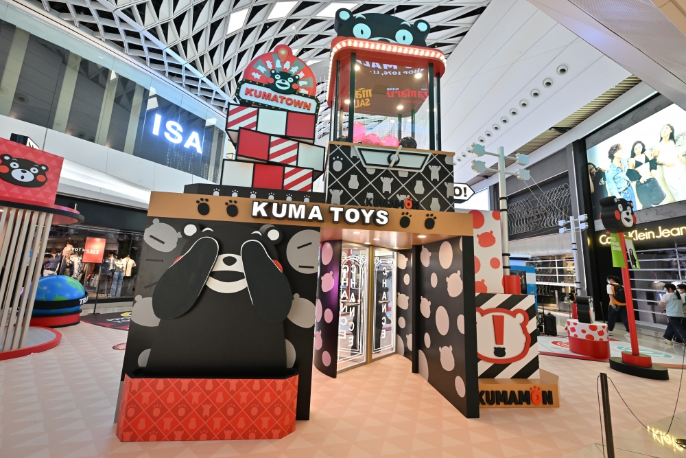 6米高KUMAMON玩具屋！