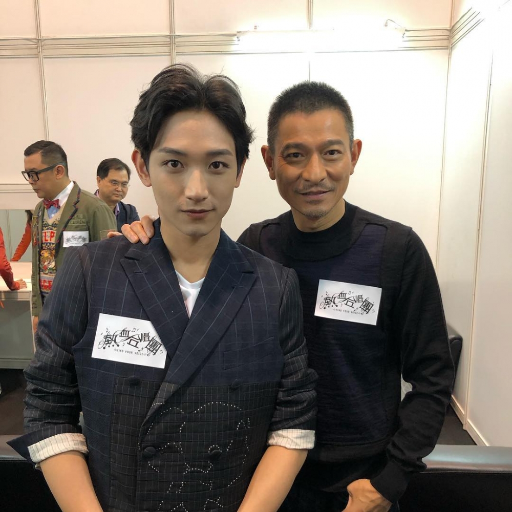 王智騫在《熱血合唱團》與劉德華有不少對手戲。