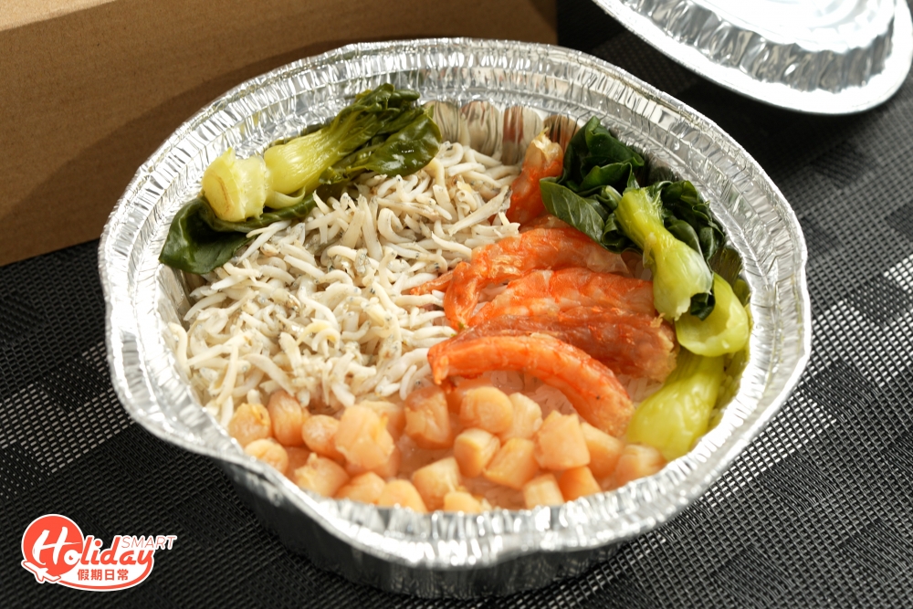 雖然不是新鮮海鮮 ，不過也是色香味俱全！