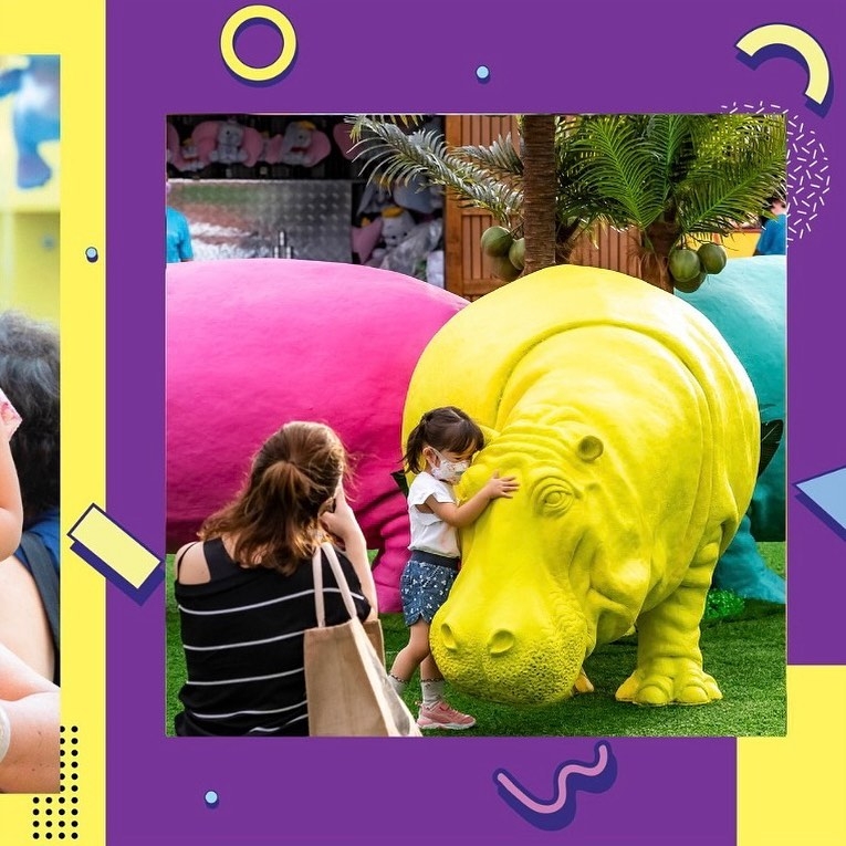 場内還有多個影相打卡位，讓大人細路都可以盡情打卡！