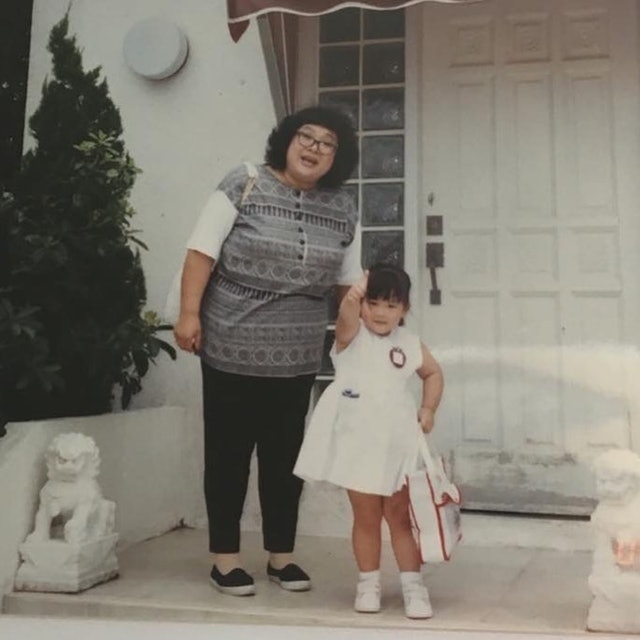 肥姐同女兒鄭欣宜嘅感情好好！