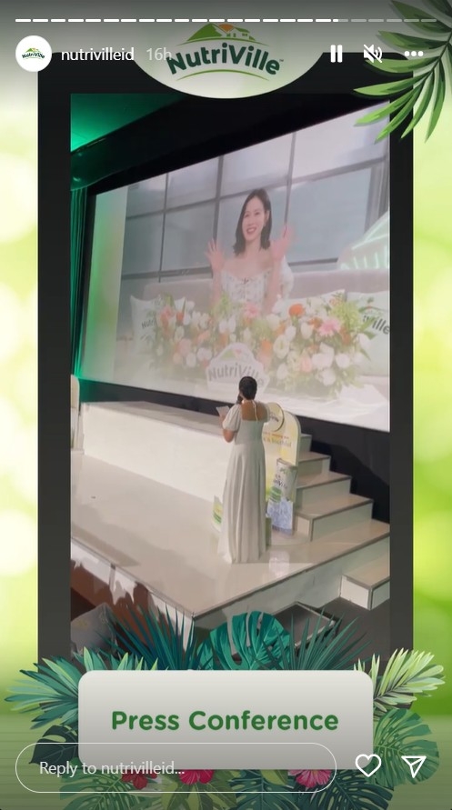 孫藝珍以一頭及肩短髮的新造型出席線上見面會，似乎為了待產作準備~