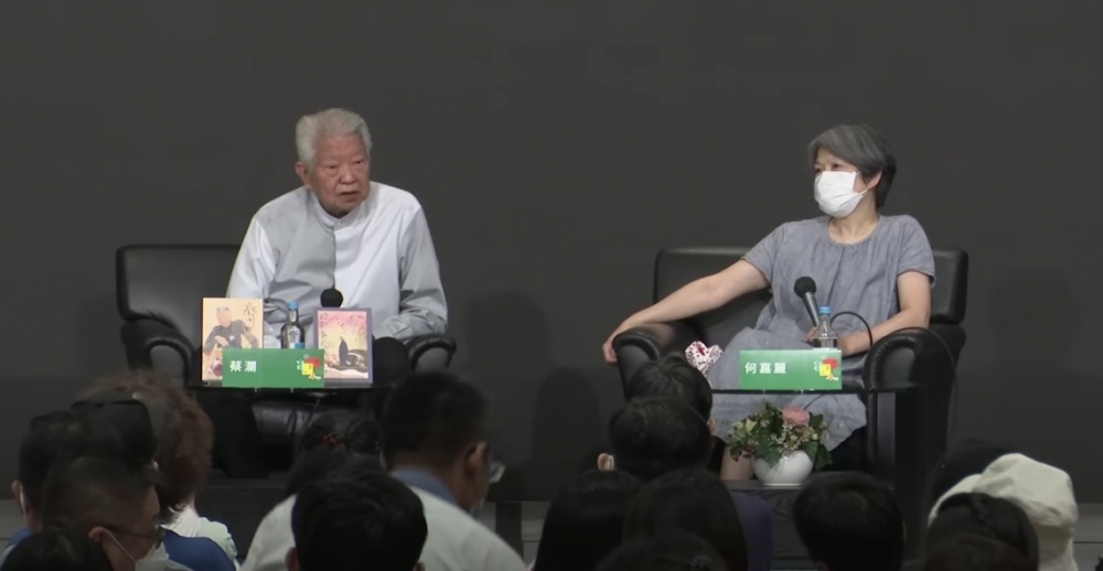 年屆八旬嘅蔡生依然無停止寫作，喺今年書展蔡瀾都有推出作品，亦有出席座談會。