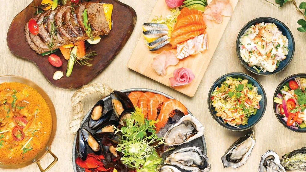 8月自助餐優惠2022：「環球海鮮及鐵板燒烤」自助餐
