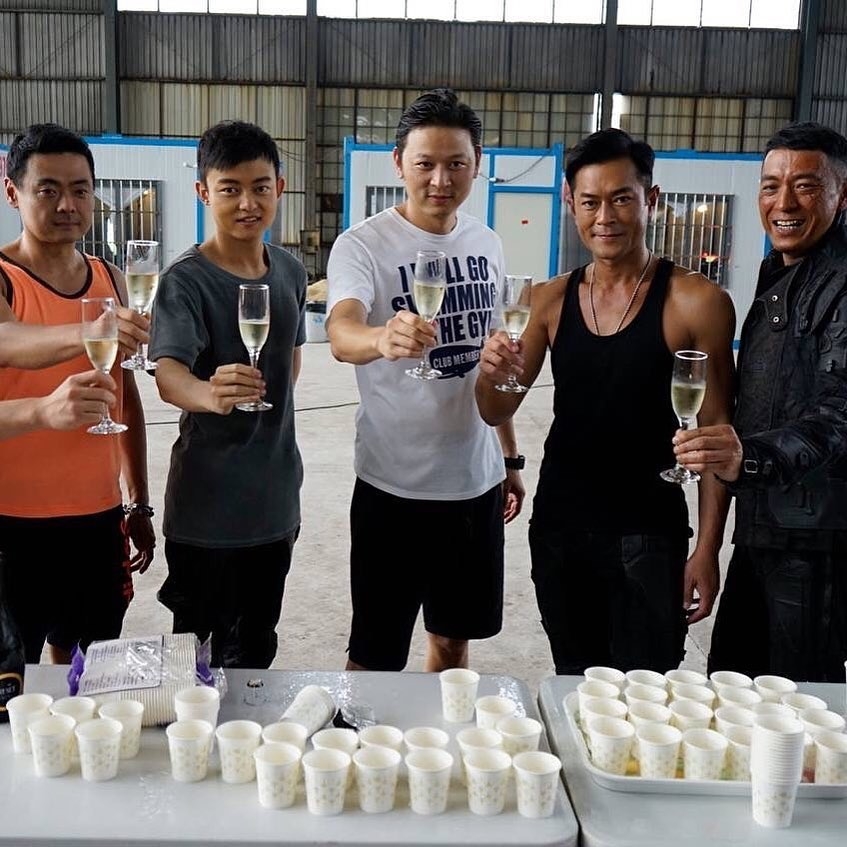古天樂坦言拍攝時天氣炎熱,過程辛苦。