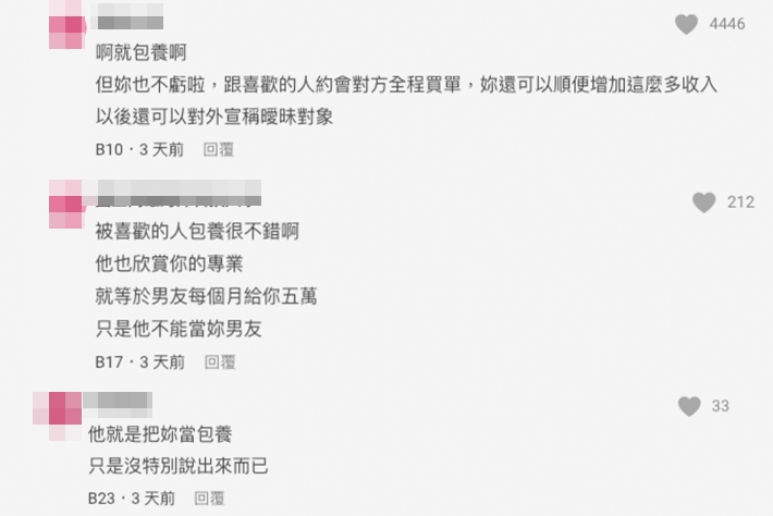 唔少網民都直言認為女生被「sugar daddy」養緊?!
