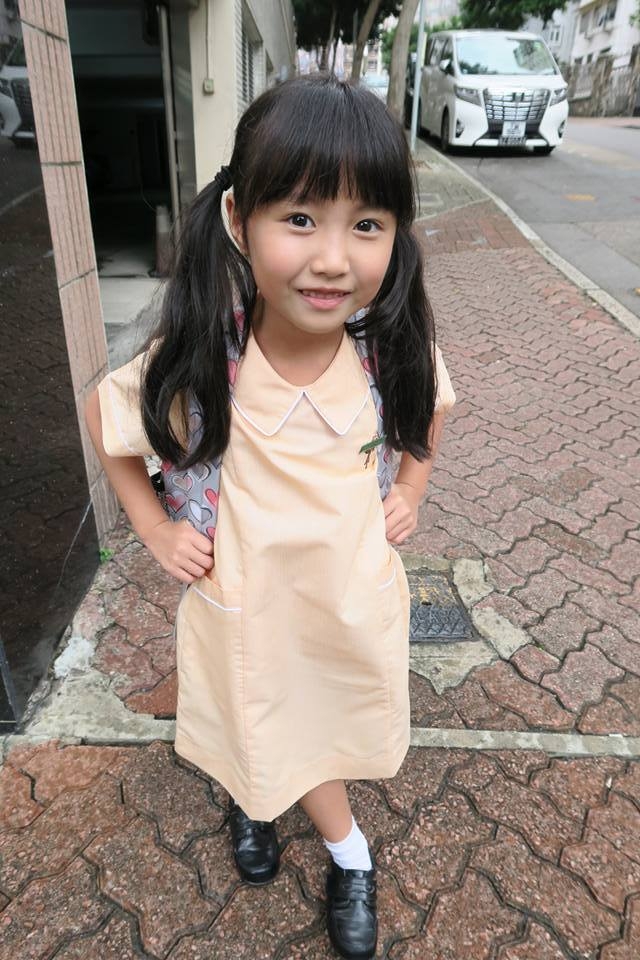 美心妹妹Celine兒時可愛精靈。