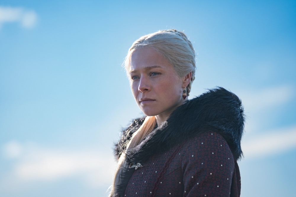 Emma D’Arcy飾演「Princess Rhaenyra Targaryen」。