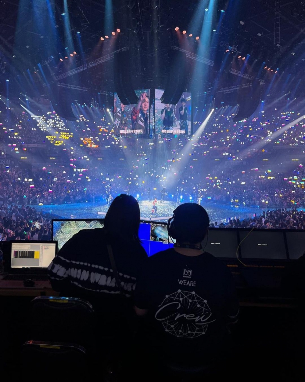 其實喺MIRROR演唱會第一場已被揭舞台危機重重,到第三日花姐喺IG出post:「今日做番好耐冇做嘅嘢,幾乎驚到暈低」